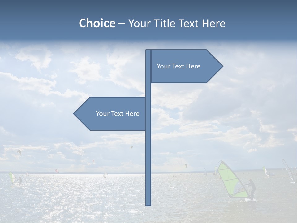 Balance Ocean Sail PowerPoint Template