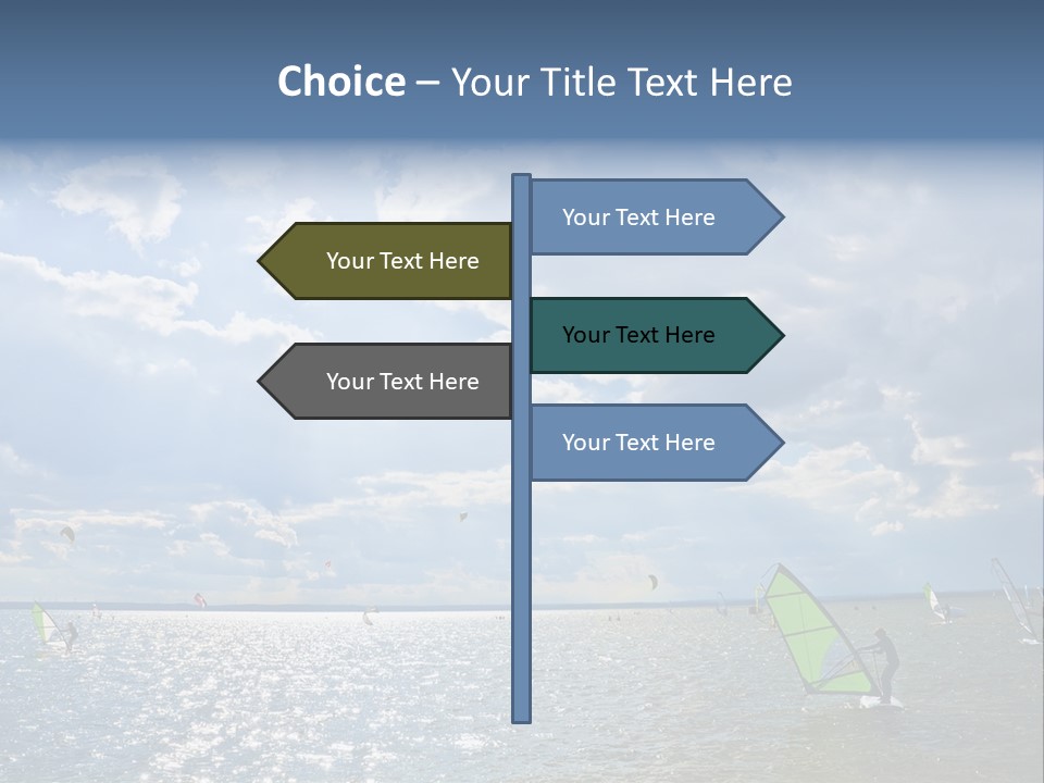 Balance Ocean Sail PowerPoint Template