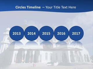 Leisure Baiturrahman Architecture PowerPoint Template