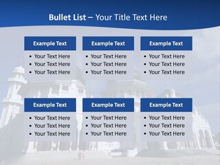 Leisure Baiturrahman Architecture PowerPoint Template