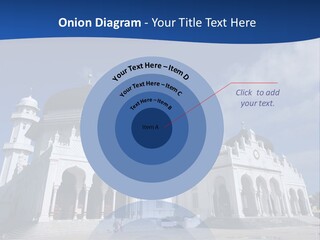 Leisure Baiturrahman Architecture PowerPoint Template