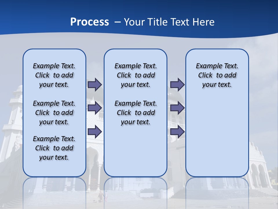 Leisure Baiturrahman Architecture PowerPoint Template