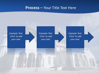 Leisure Baiturrahman Architecture PowerPoint Template