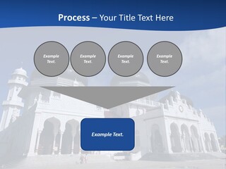 Leisure Baiturrahman Architecture PowerPoint Template
