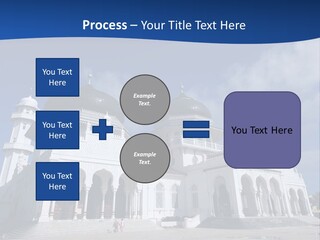 Leisure Baiturrahman Architecture PowerPoint Template
