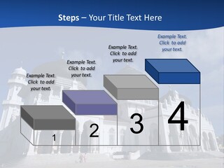 Leisure Baiturrahman Architecture PowerPoint Template