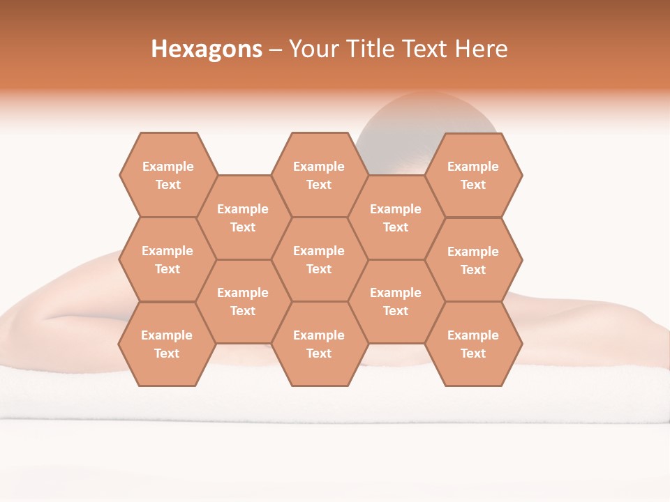 Model Massage Skin PowerPoint Template