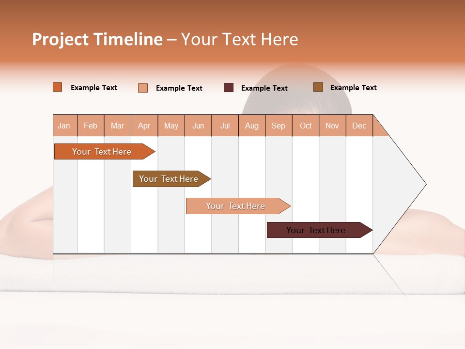 Model Massage Skin PowerPoint Template