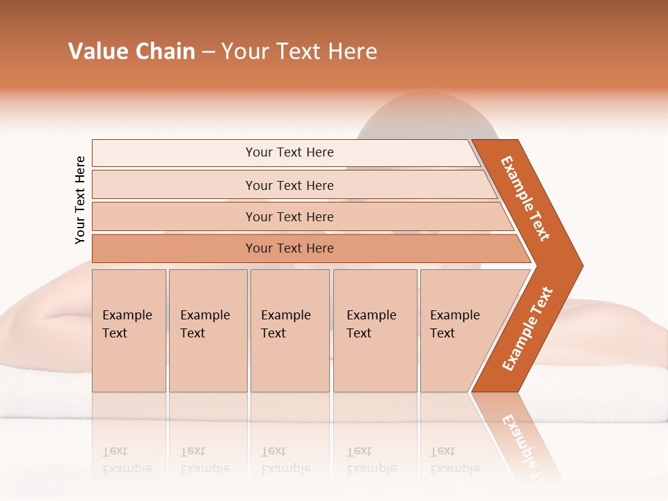 Model Massage Skin PowerPoint Template
