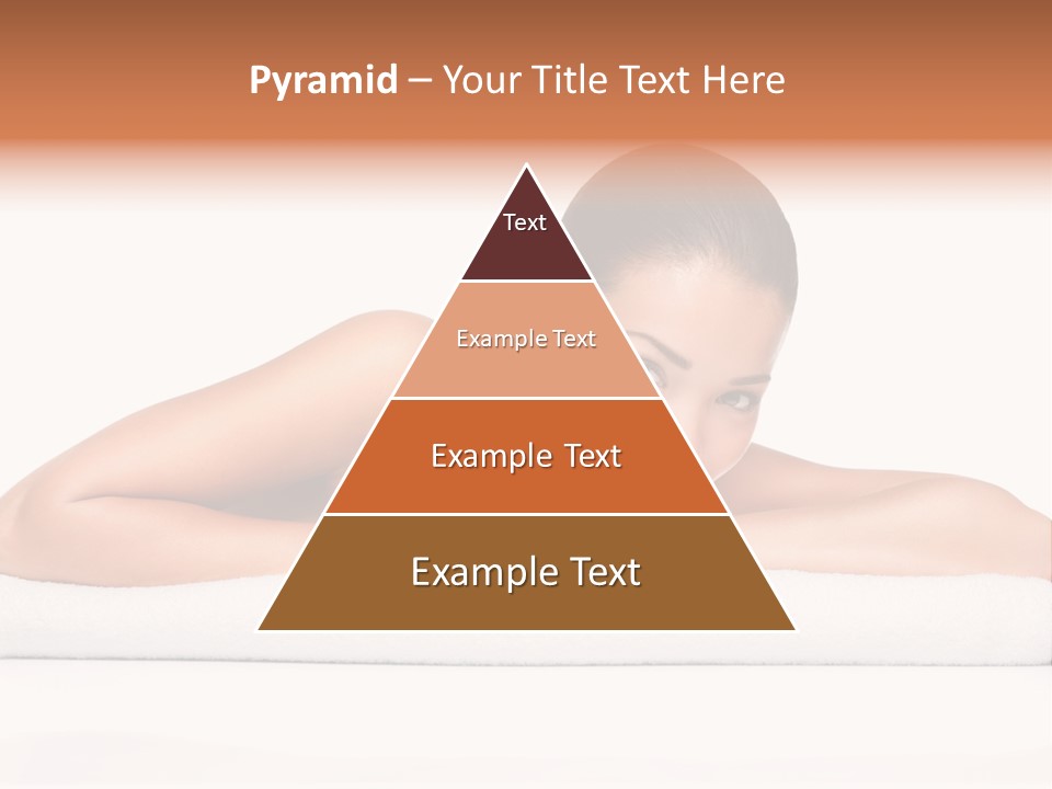 Model Massage Skin PowerPoint Template