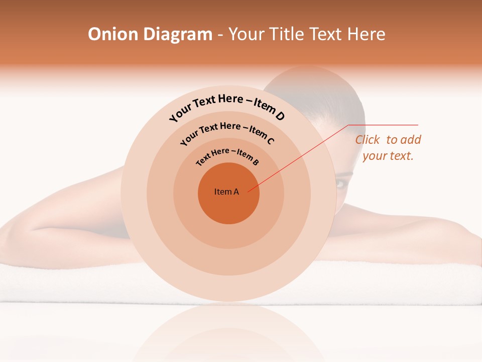 Model Massage Skin PowerPoint Template