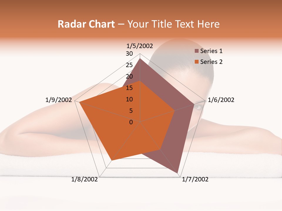 Model Massage Skin PowerPoint Template