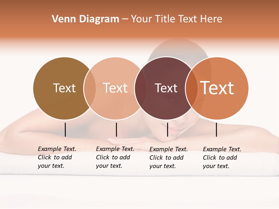 Model Massage Skin PowerPoint Template