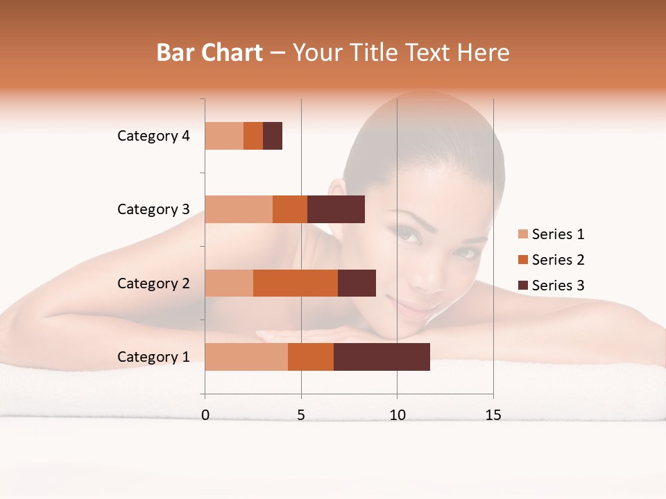 Model Massage Skin PowerPoint Template