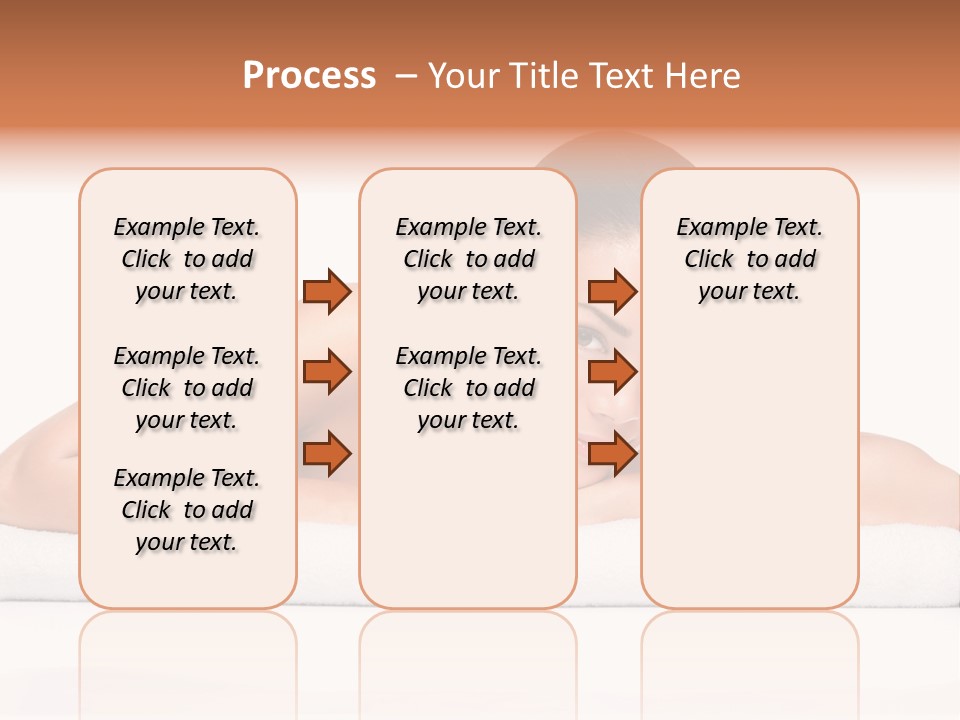 Model Massage Skin PowerPoint Template