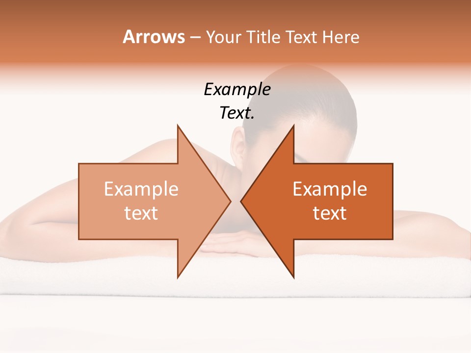 Model Massage Skin PowerPoint Template