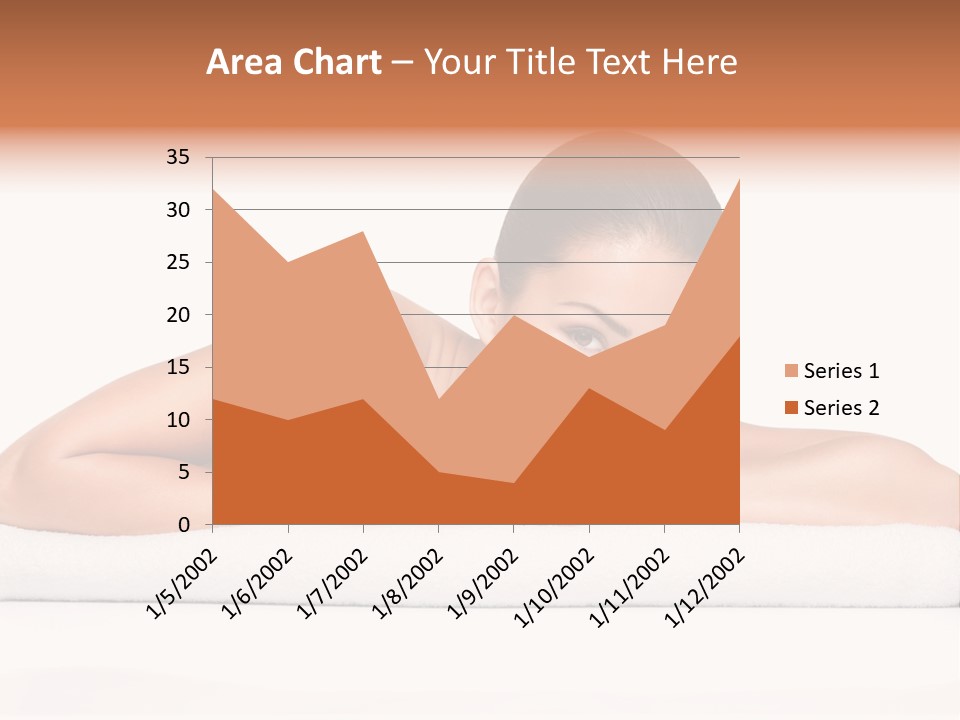 Model Massage Skin PowerPoint Template