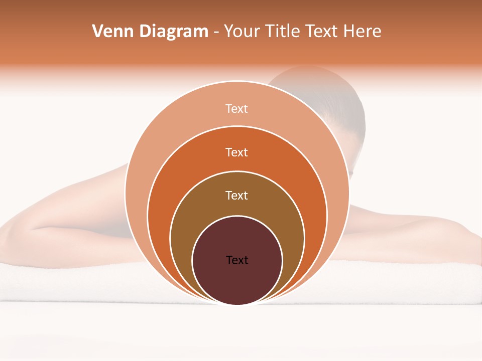 Model Massage Skin PowerPoint Template