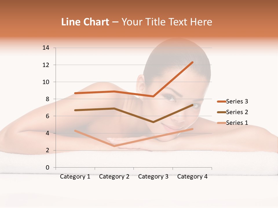 Model Massage Skin PowerPoint Template