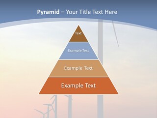 Windmill Turbine Windfarm PowerPoint Template