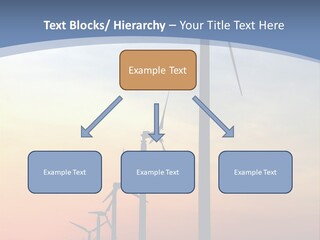 Windmill Turbine Windfarm PowerPoint Template