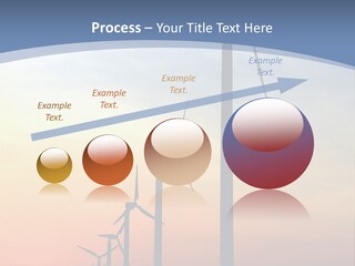 Windmill Turbine Windfarm PowerPoint Template