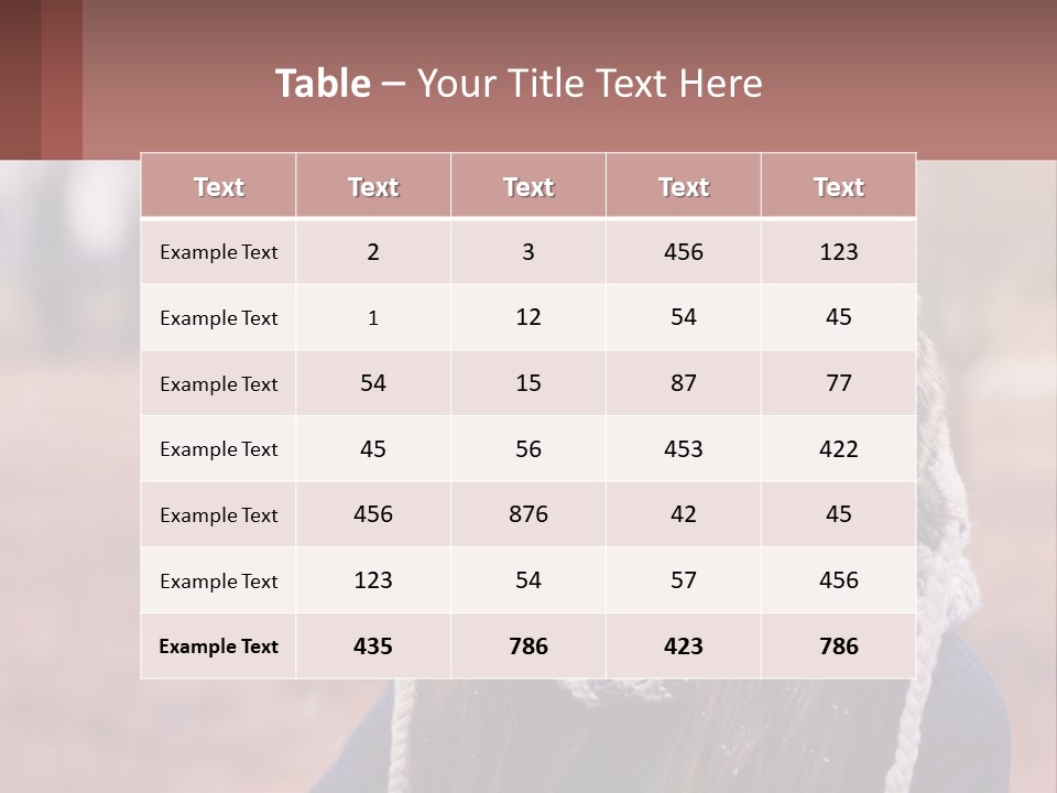 People European Natural PowerPoint Template
