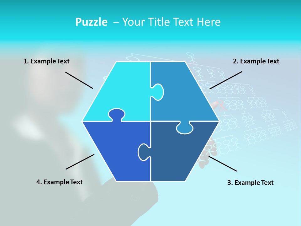 Recruitment Hand Technology PowerPoint Template