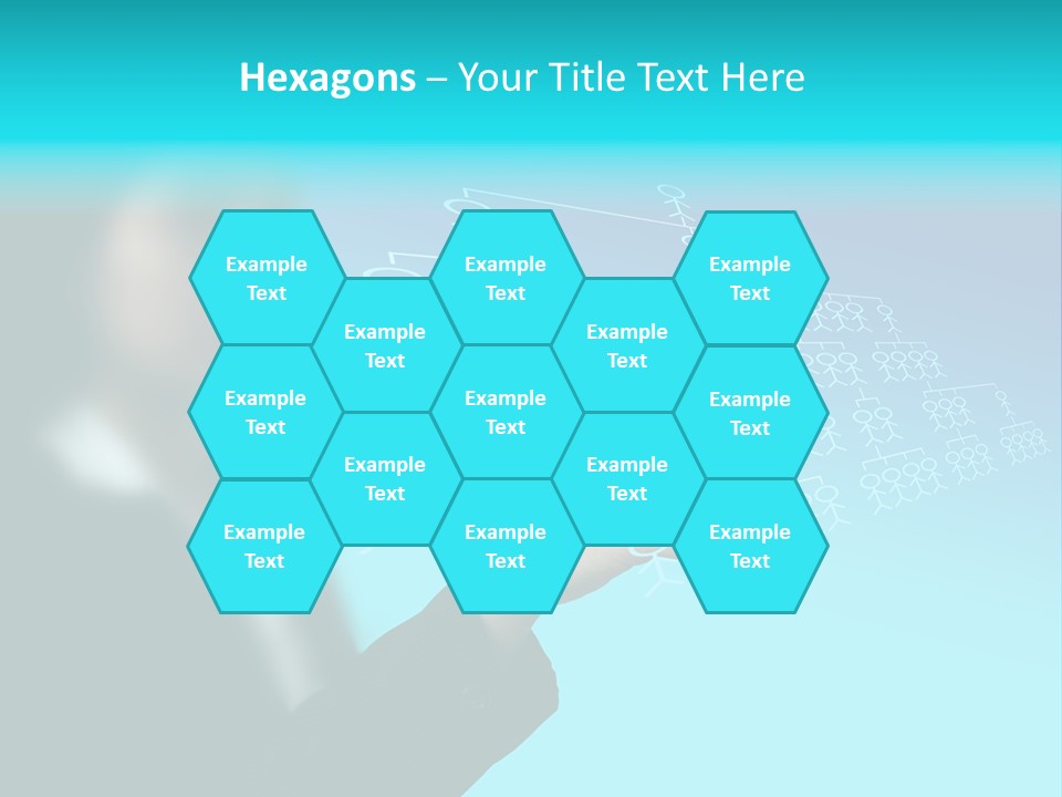 Recruitment Hand Technology PowerPoint Template