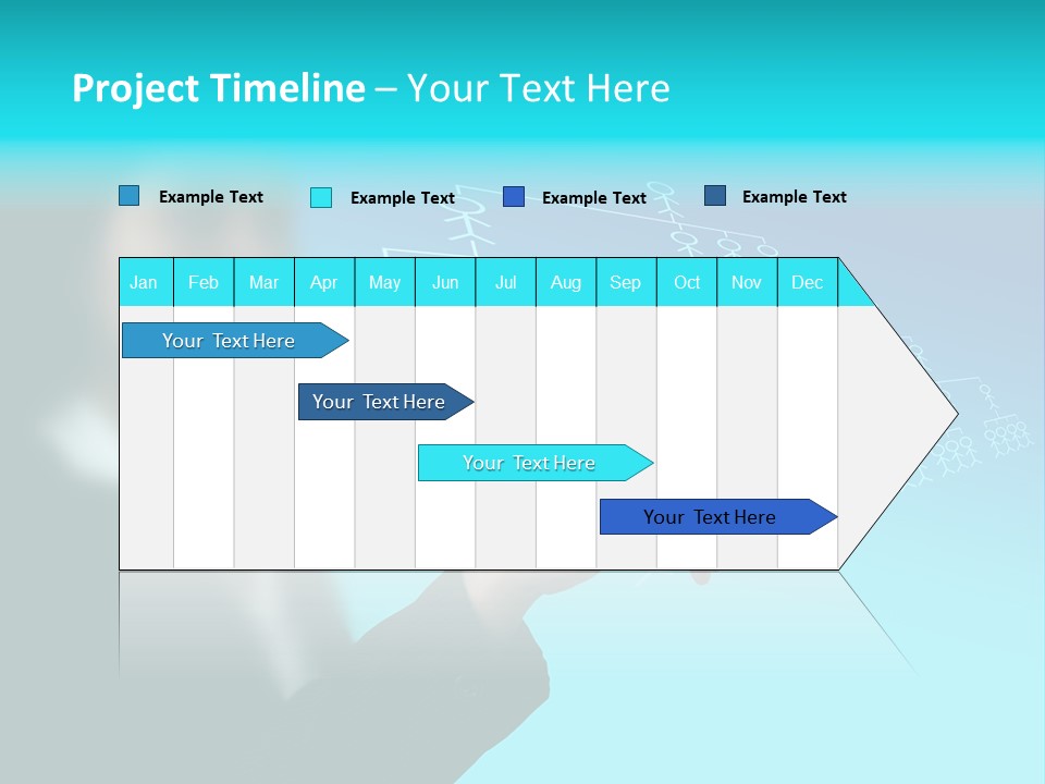 Recruitment Hand Technology PowerPoint Template