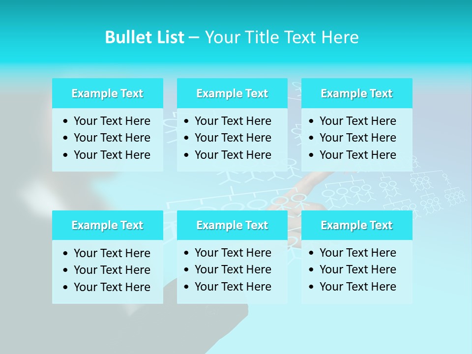 Recruitment Hand Technology PowerPoint Template