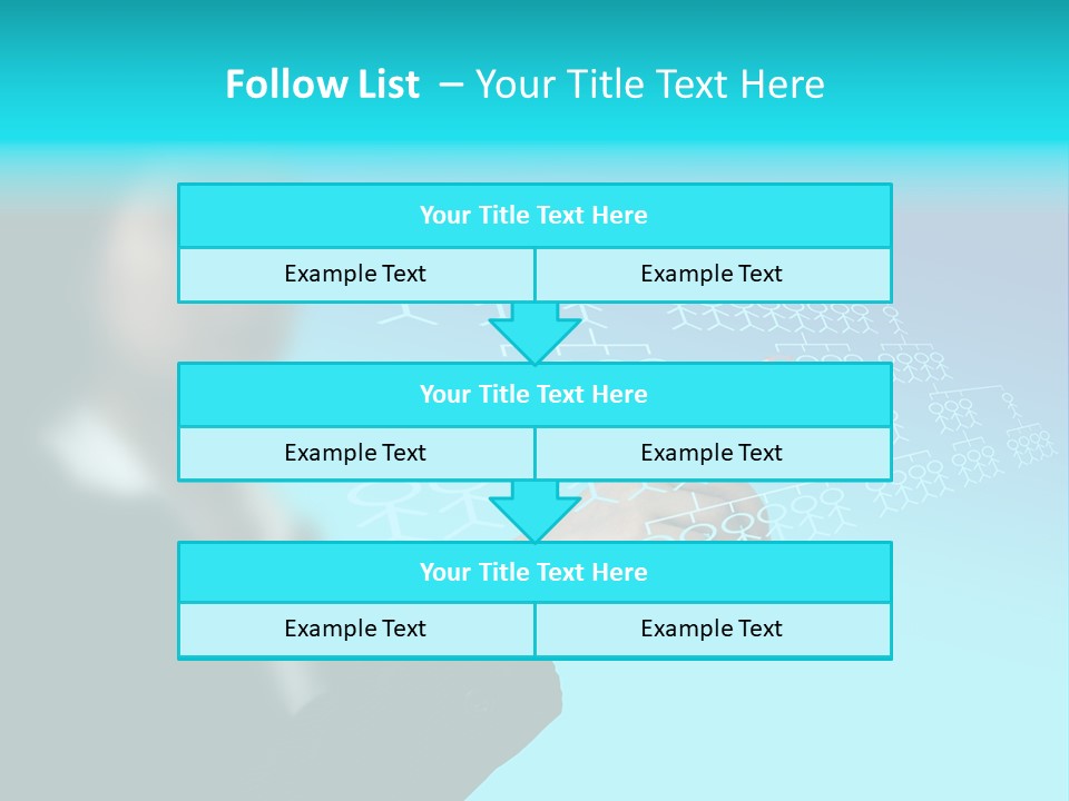 Recruitment Hand Technology PowerPoint Template
