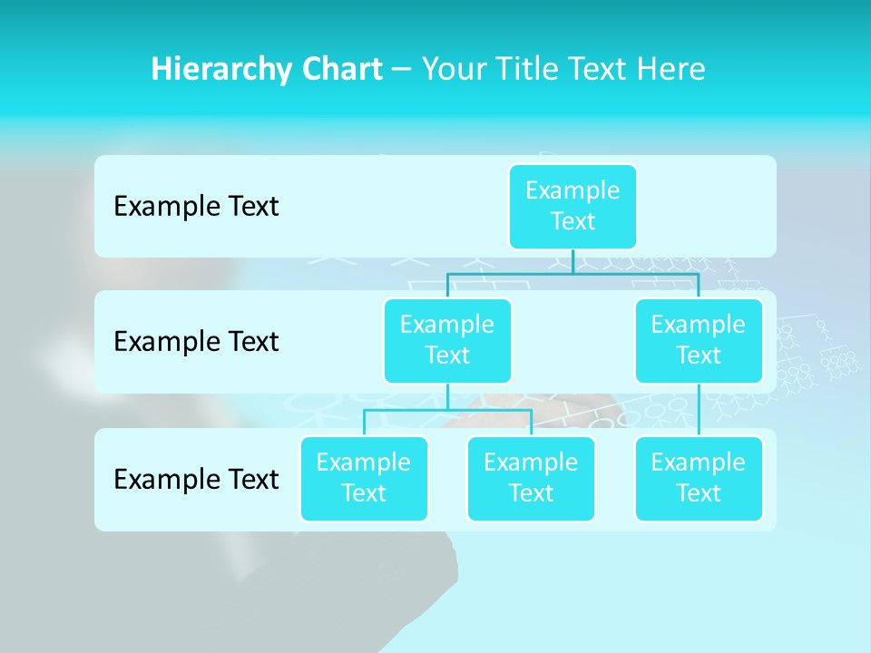 Recruitment Hand Technology PowerPoint Template