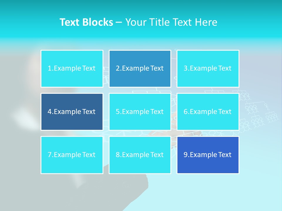 Recruitment Hand Technology PowerPoint Template