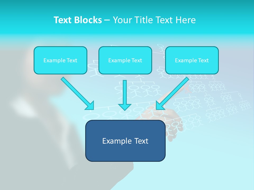 Recruitment Hand Technology PowerPoint Template