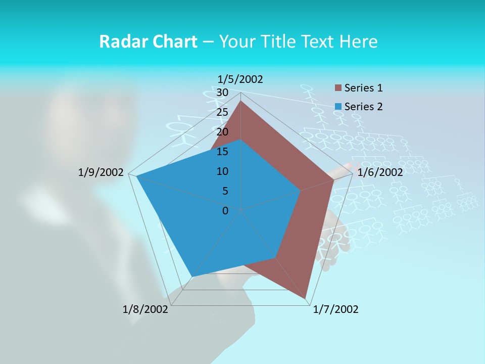 Recruitment Hand Technology PowerPoint Template