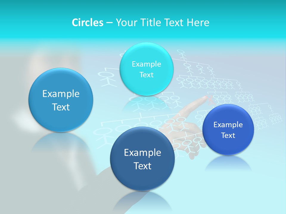Recruitment Hand Technology PowerPoint Template