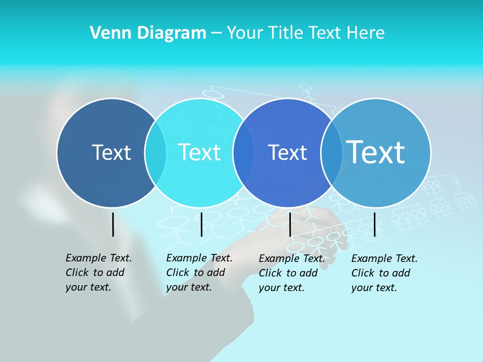 Recruitment Hand Technology PowerPoint Template