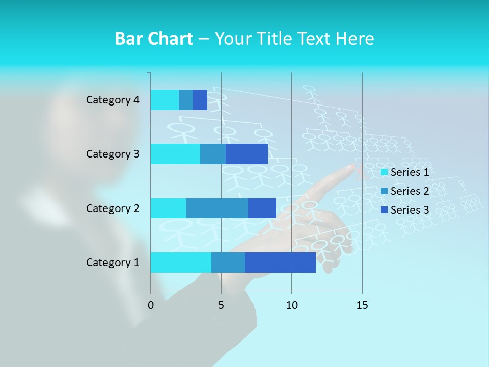 Recruitment Hand Technology PowerPoint Template