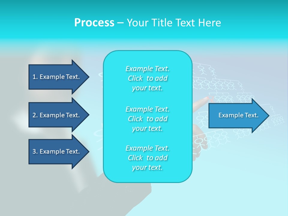 Recruitment Hand Technology PowerPoint Template