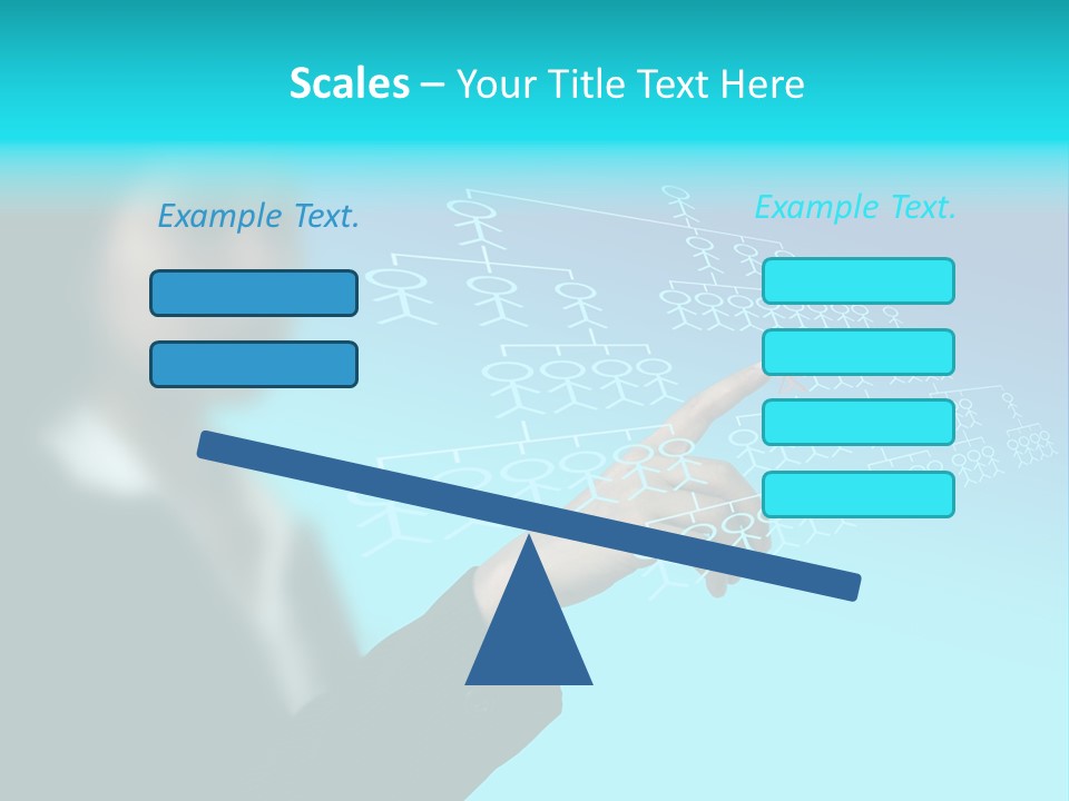 Recruitment Hand Technology PowerPoint Template