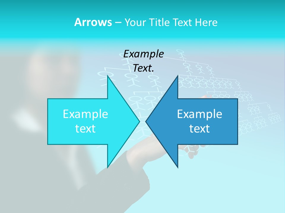 Recruitment Hand Technology PowerPoint Template