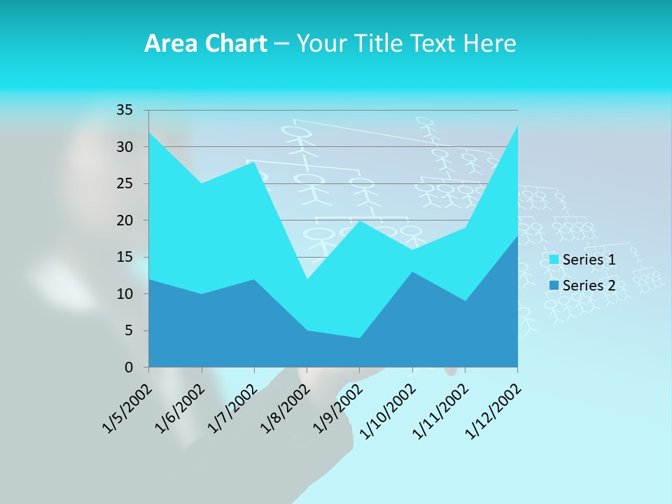Recruitment Hand Technology PowerPoint Template