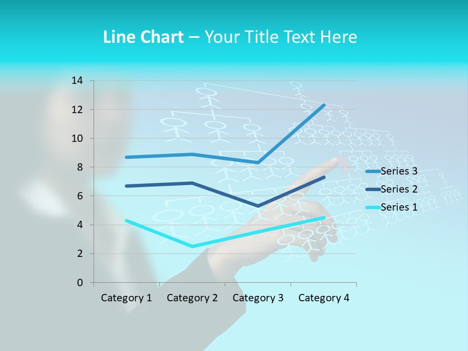 Recruitment Hand Technology PowerPoint Template