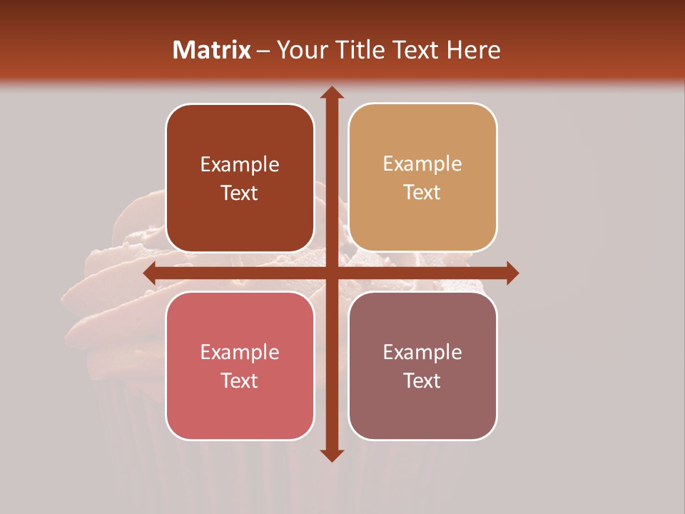 Muffin Sweet Sponge PowerPoint Template