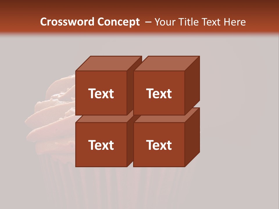 Muffin Sweet Sponge PowerPoint Template