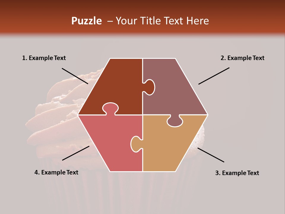 Muffin Sweet Sponge PowerPoint Template