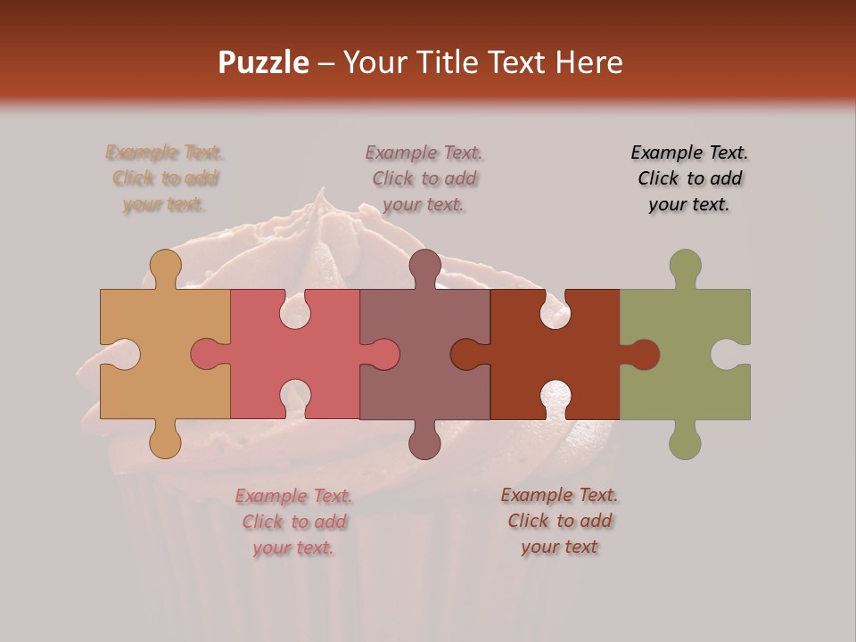 Muffin Sweet Sponge PowerPoint Template