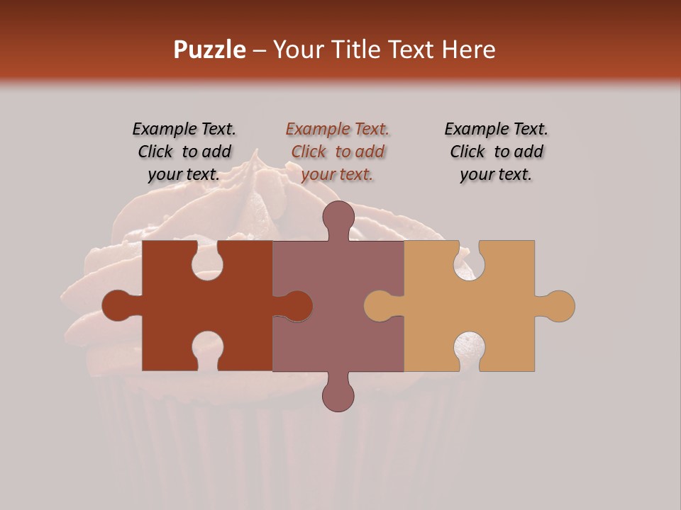 Muffin Sweet Sponge PowerPoint Template