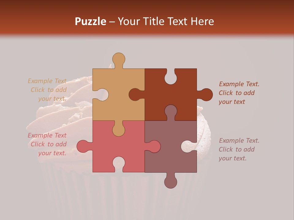 Muffin Sweet Sponge PowerPoint Template